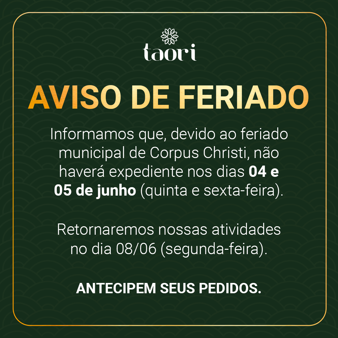 20260529-Taori-Aviso Feriado-04-05.06-Envio Antes